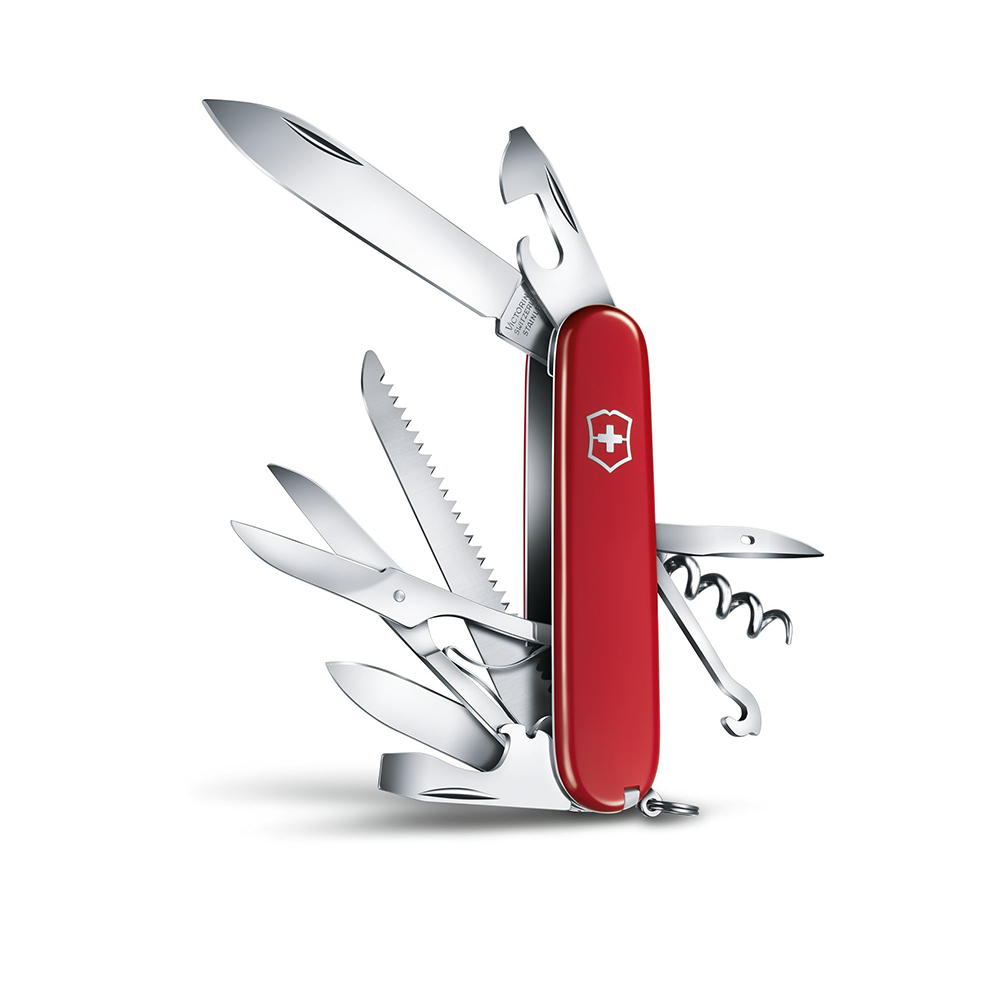 VICTORINOX/维氏 瑞士军士刀都市猎人91mm中型刀随身多功能工具刀 - 图3