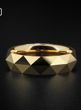 MOKANI欧美潮款简约时尚钨金戒指