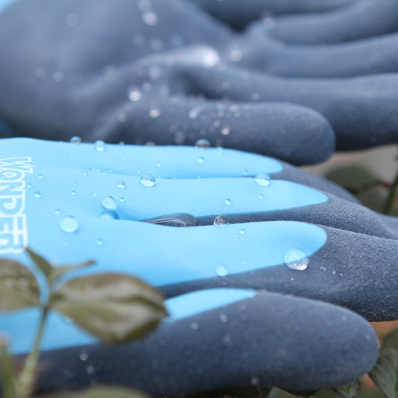 园艺手套防刺防水防扎养花种花园林种植耐磨防护防滑男女通用手套 - 图1