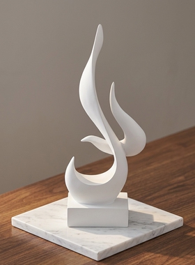 现代简约抽象几何雕塑摆件