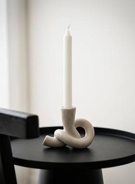 创意陶瓷艺术造型烛台摆件