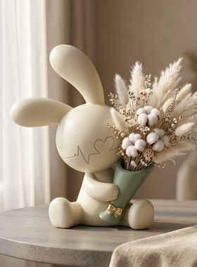 可爱兔子装饰摆件手办挂件