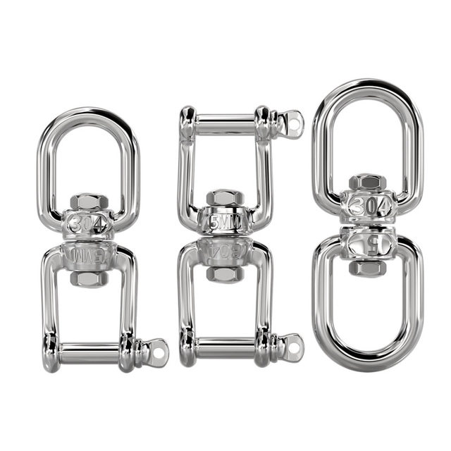 Stainless steel universal rotary ring