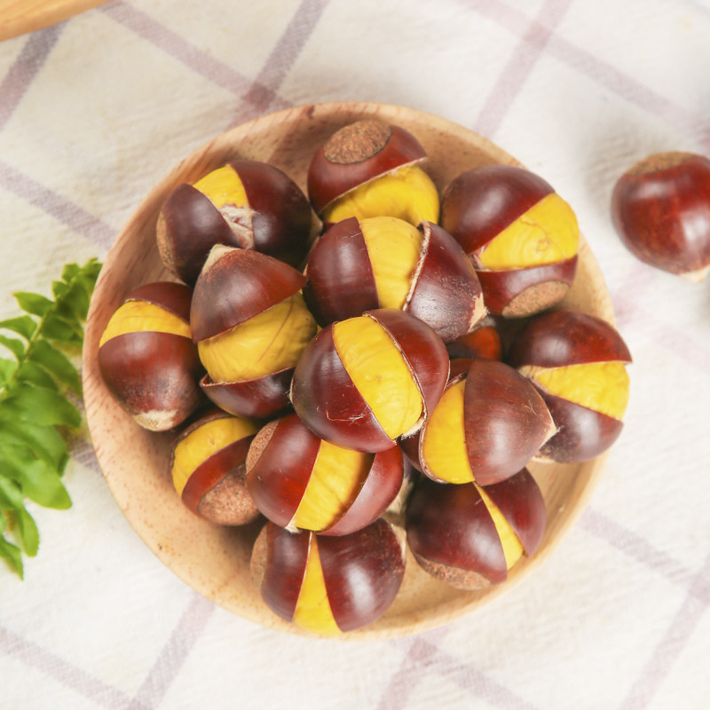 【开好口的锥栗】板栗生新鲜2025年高山建瓯锥栗油尖栗现摘毛栗子,淘宝优惠券,粉丝福利购,淘宝优惠卷