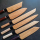 Solid wood willow blade professional knife scabbard