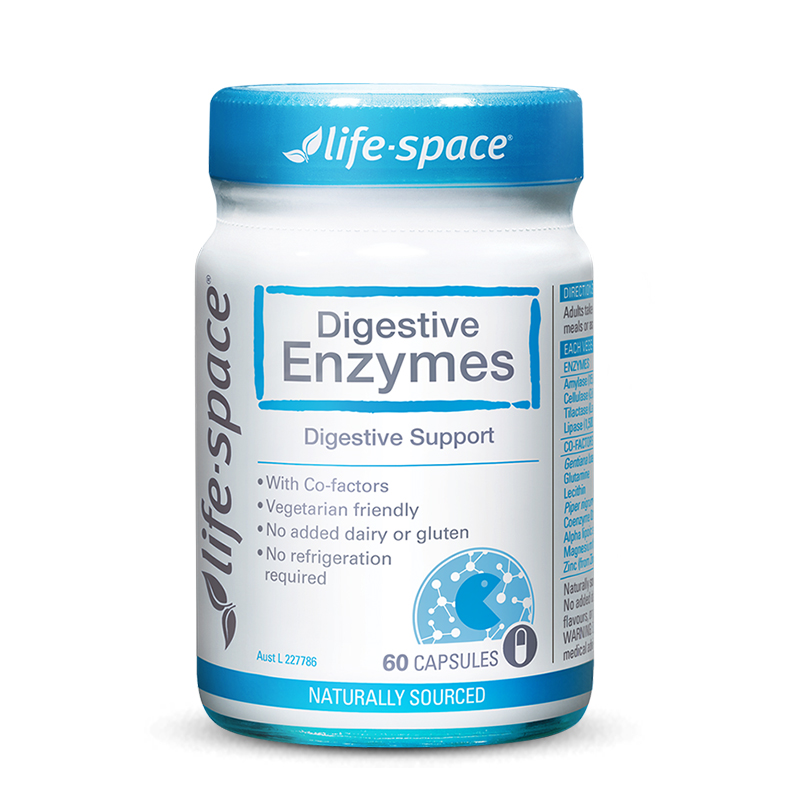 lifespace麦浪海外专卖店澳洲life space消化酶益生菌大人调理肠胃肠道粉养胃粉胀气3