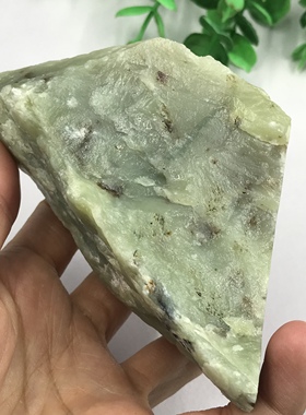 新疆和田玉糖玉边角料玉石料毛料下脚料雕刻把件包邮男女210克