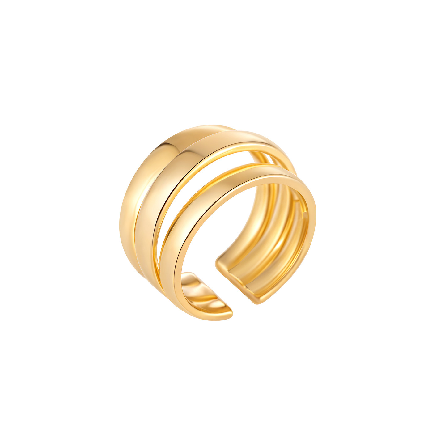 Ribbon ring women's ring light luxury niche high-end sense