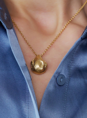 意大利项链joystone萌芽银镀项链