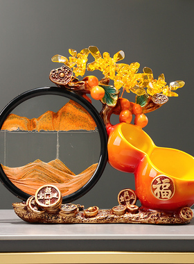 钥匙收纳摆件招财客厅玄关