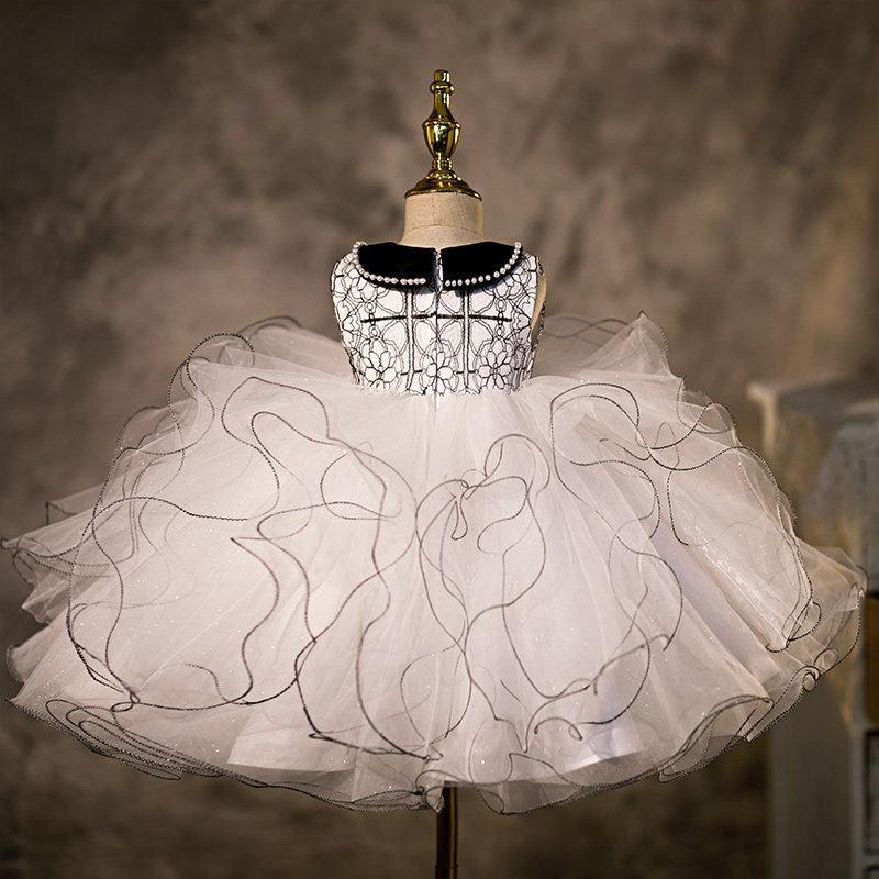 女童周岁礼服女宝宝生日公主裙小女孩花童婚纱裙小女孩party裙子,淘宝优惠券,粉丝福利购,淘宝优惠卷