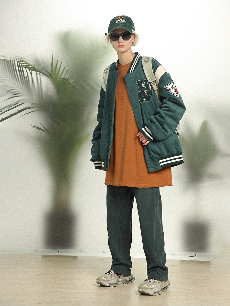 unvesno伊索寓言毛巾潮牌冬季虎头 unvesno夹克