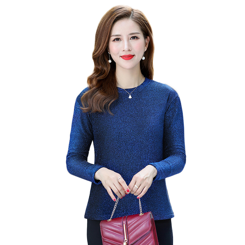 卫衣女 秋冬款时尚妈妈装圆领休闲加绒中年卫衣潮流打底衫绒衫 2019 卫衣女 秋冬款时尚妈妈装圆领休闲加绒中年卫衣潮流打底衫绒衫 2019