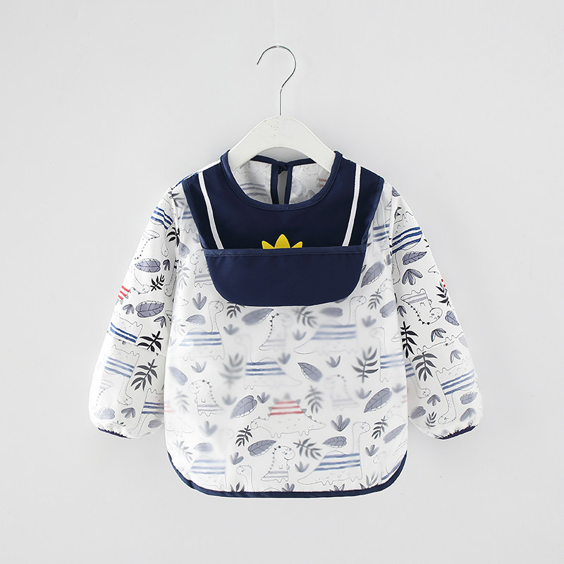 宝宝吃饭衣儿童罩衣防水防脏秋冬围裙男孩女宝围兜婴儿饭兜反穿衣,淘宝优惠券,粉丝福利购,淘宝优惠卷