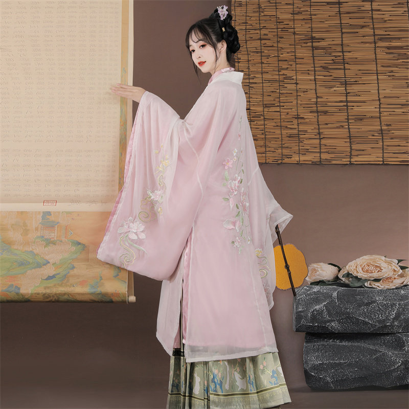 明制汉服夏季女款古装汉元素马面裙 悦依瑞汉服