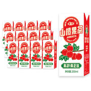 华旗 山楂果茶 果肉饮料200ml*12盒