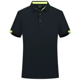 Тонкая дышащая быстросохнущая футболка polo для работы, делается под заказ, с печатью вашего логотипа, короткий рукав