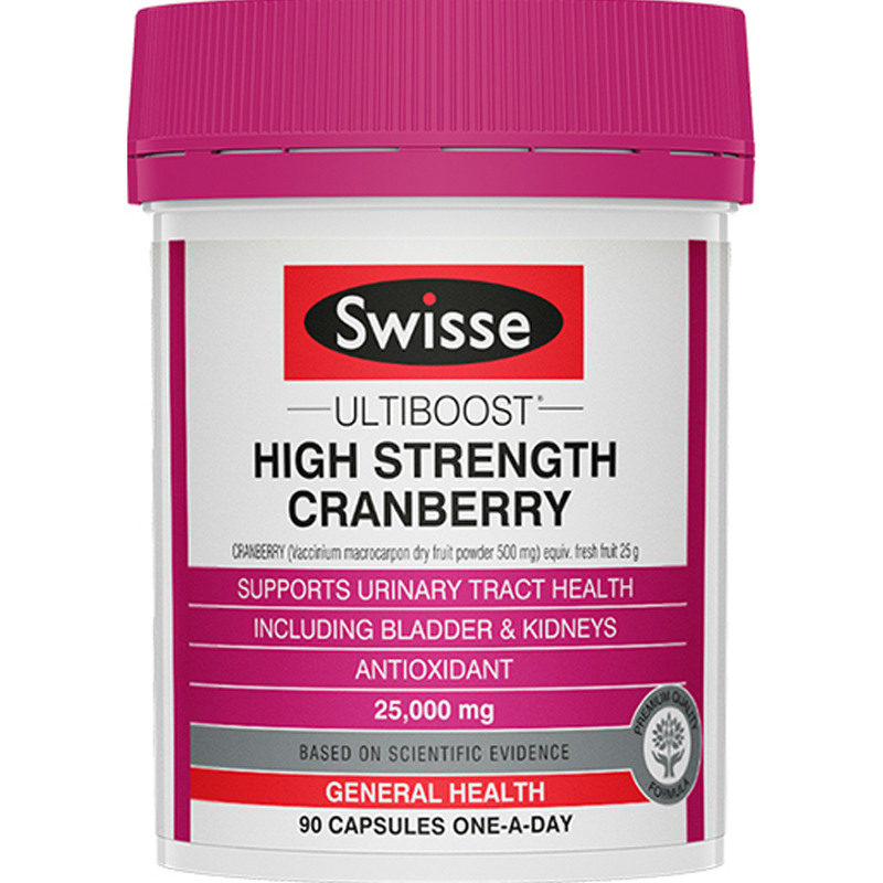 swisseNHL海外专卖澳洲Swisse蔓越莓胶囊90粒保健品高浓度蔓越莓妇科卵巢保养专享0