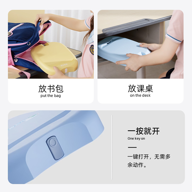 匹鲁儿童午睡枕小学生趴睡枕午休枕头教室桌上睡觉午睡神器趴趴枕