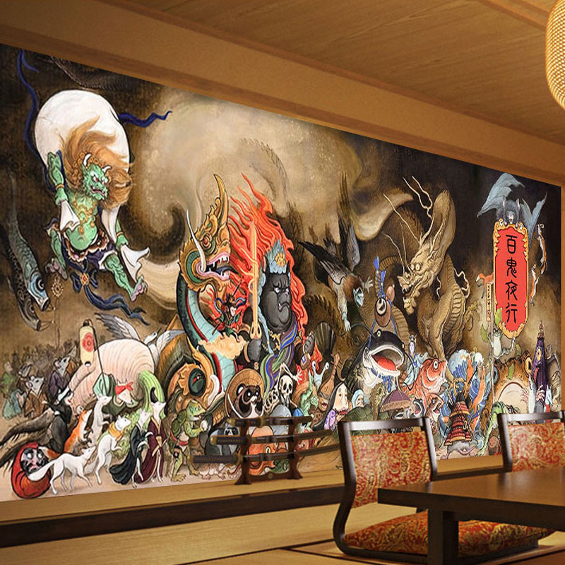 百鬼夜行墙纸 新人首单立减十元 21年7月 淘宝海外