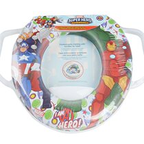 Multiple cartoon pattern Childrens toilet lid upholstered Spider-Man Iron Man Batman Batman Baby Boomers Toilet Tide