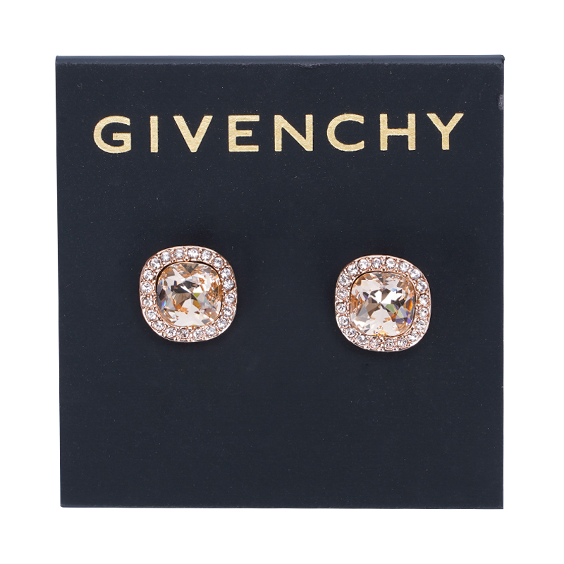天猫国际进口超市【直营】Givenchy/纪梵希女士新款时尚镶钻耳钉 605680583