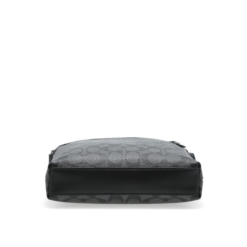 【自营】COACH/蔻驰男士小牛皮单肩斜挎包手提包单肩包