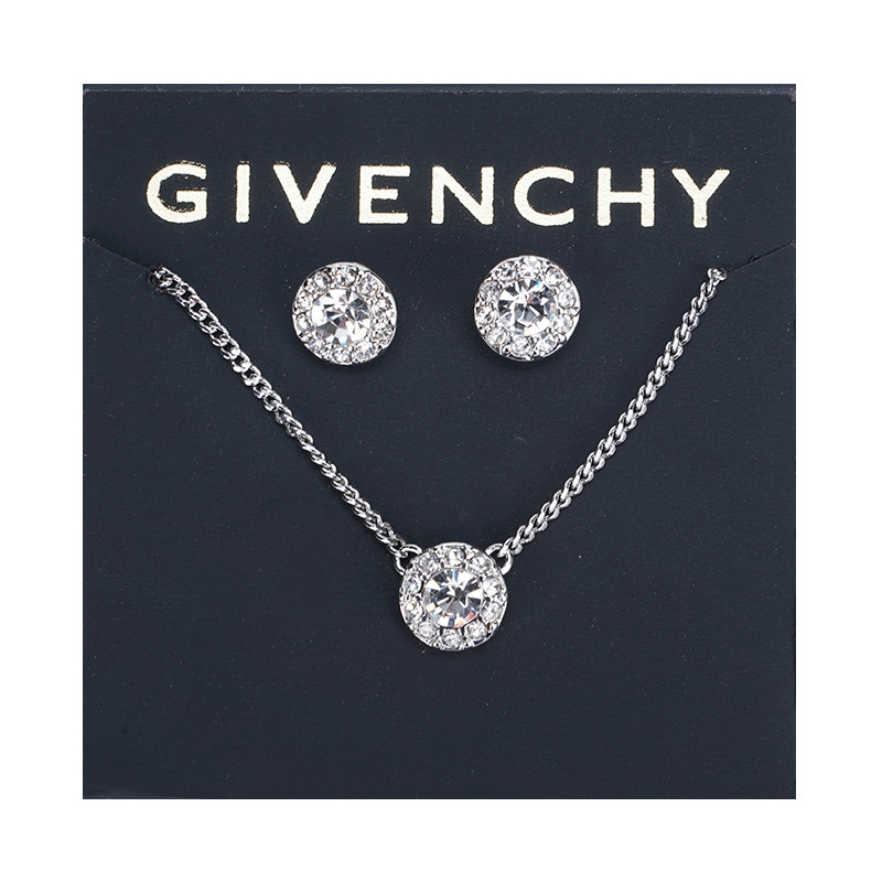 【自营】givenchy /纪梵希碎钻耳钉 天猫国际时尚直营项链