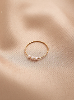 花迹5件套小众设计风网红戒指