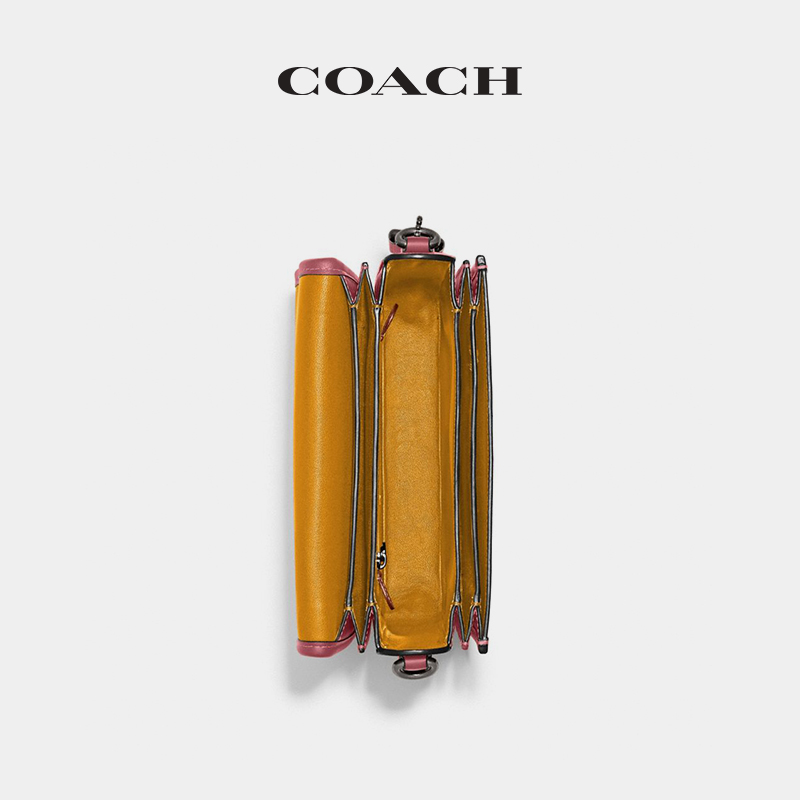 COACH/蔻驰女士拼色ROGUE顶部手柄手袋 - 图3