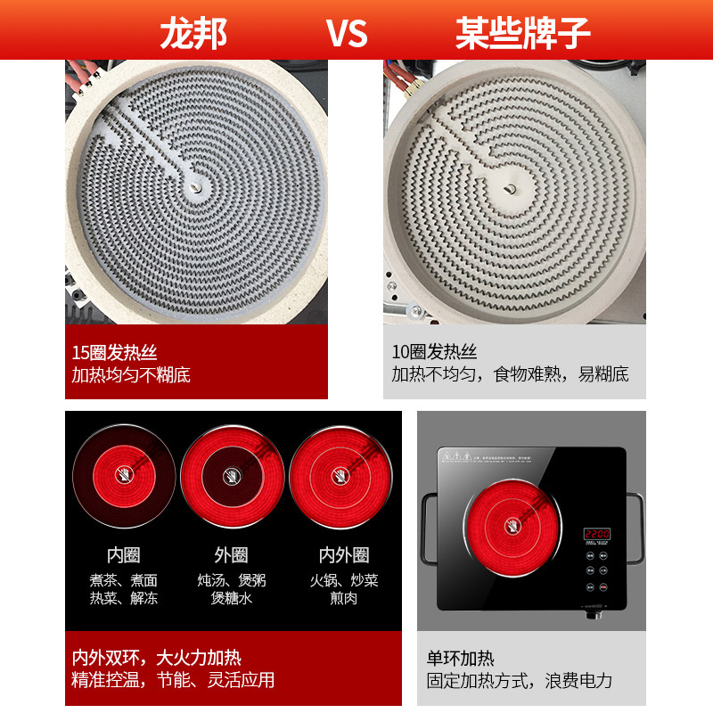  龙邦电器电陶炉