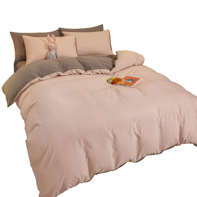 四件套纯水洗棉全床单罩ins 4被子 彩娅床品套件/四件套/多件套