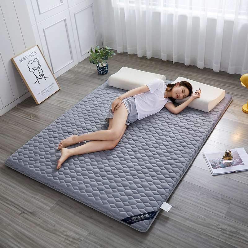 睡垫凉感丝加厚软垫褥垫海绵床垫 彩娅床垫/床褥/床护垫/榻榻米床垫