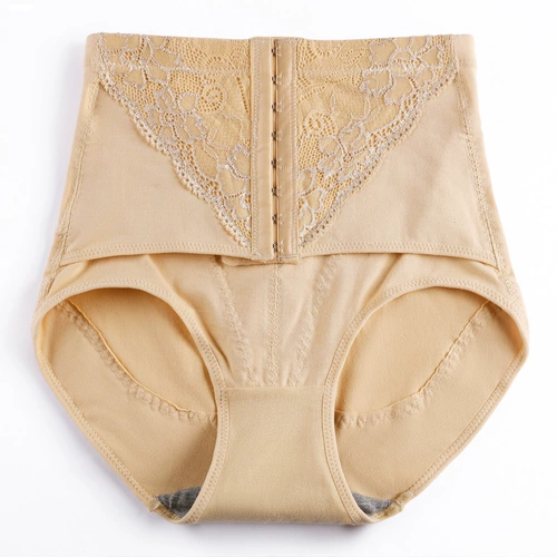 Хлопковый утягивающий пояс на талию, штаны, корсет, нижнее белье, тонкий комбинезон, высокая талия