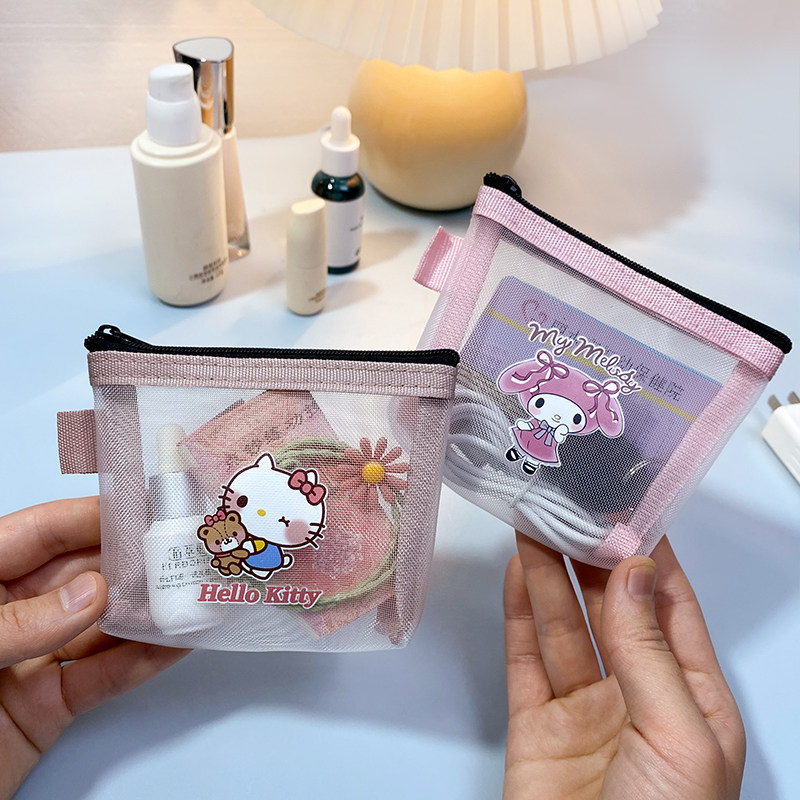 卡通零钱包卡包高颜值透明口红包银行卡身份证件收纳小包中包内,淘宝优惠券,粉丝福利购,淘宝优惠卷