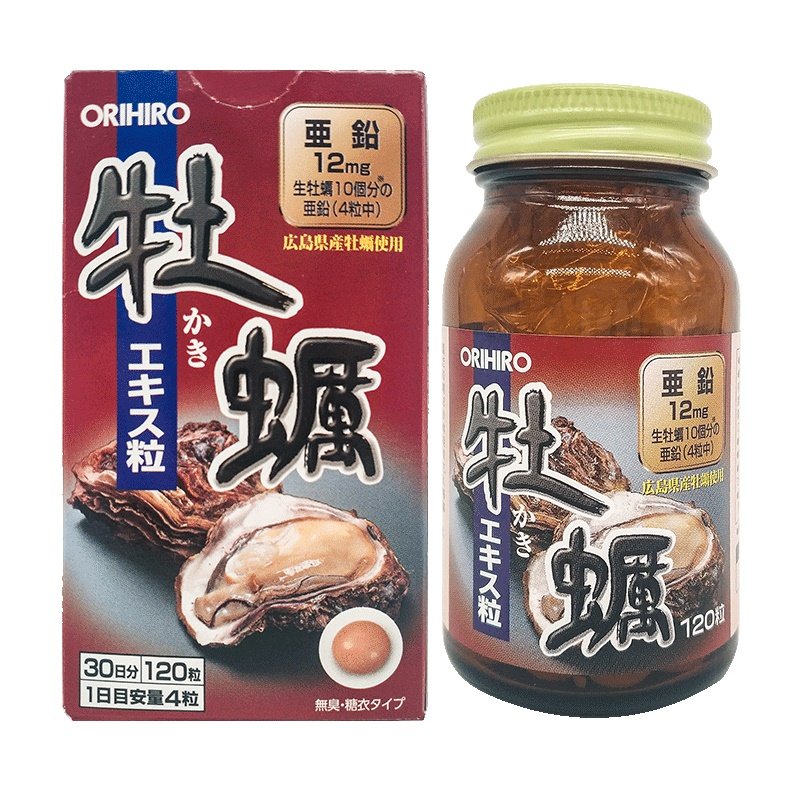 orihiro日本进口牡蛎精华成人肽片 医食同源保健食品海外专营牡蛎/贝类提取物