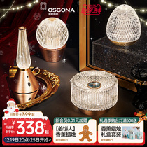 Ossona Superior Light Extravagant Table Lamp Living Room Crystal Send Girls Day Presents Master Bedroom headroom Nightlight Nightlight