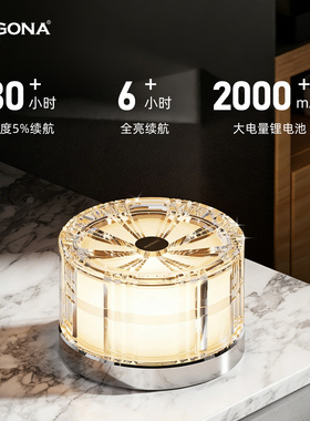 奥斯哥纳办公室摆件水晶钻感台灯