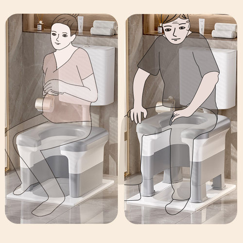 蹲便改坐便椅家用蹲厕神器座便携式马桶移动架孕妇老人上厕所凳子