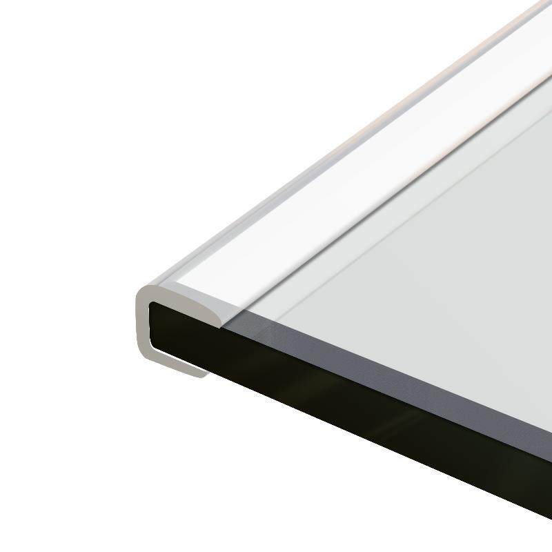 u型防撞条免贴胶玻璃茶几包边桌边贴条防硌手家具边角透明保护条