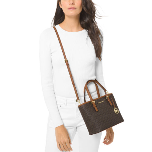 【自营】MICHAEL KORS/迈克高仕女士托特包MK菜篮子单肩斜挎包 - 图1