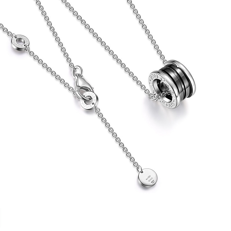 bvlgari /宝格丽慈善款黑色挂坠 KELLYBO海外项链