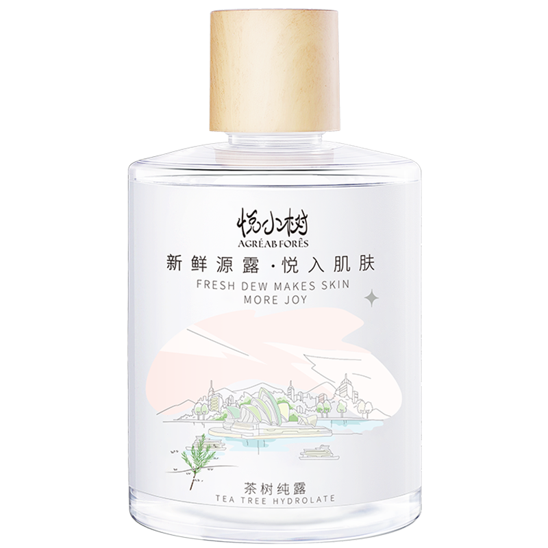 悦小树茶树纯露修护痘痘补水爽肤水 悦小树纯露/花水