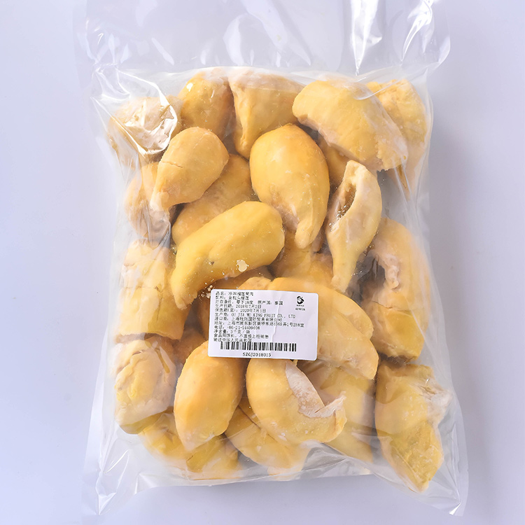 一抹榴星语旗舰店AAA泰国进口金枕头冷冻榴莲果肉冷冻新鲜速冻有核无核冰冻榴莲3KG3