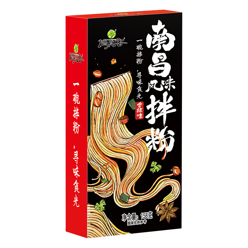 稻花香南昌风味拌粉香辣味6桶装