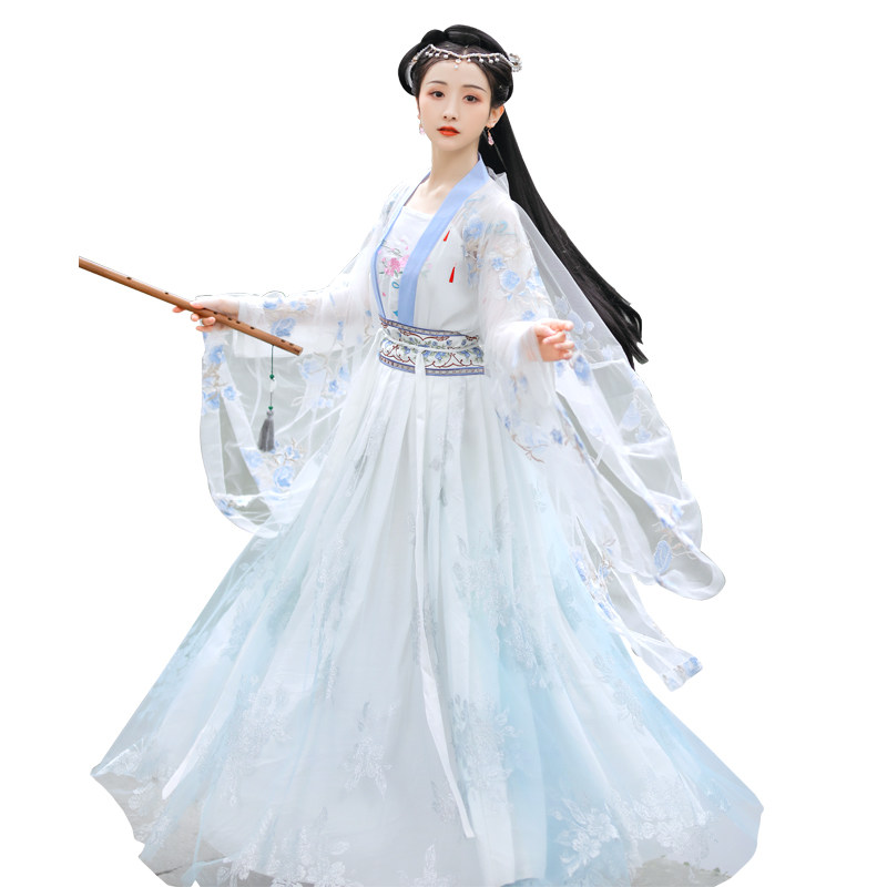 原创澜烟女正品中国风齐腰公主汉服 誉纪汉服