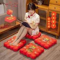 Dragon Year National Tide Bedroom Living-room Living Room Office Vehicular Thickening Long Sitting Chair Cushion Backrest New Year Gift Opening Invoice