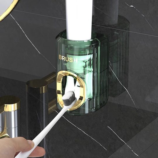 Соковыжималка для зубной пасты, новинка 2023 года, полностью автоматическая настенная стойка для хранения, пресс без перфоратора, артефакт для зубной пасты