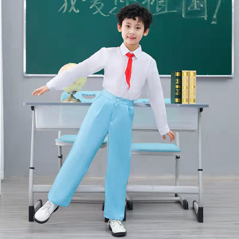 六一儿童合唱演出服中小学生大合唱服冯琳同款诗歌朗诵表演服夏装