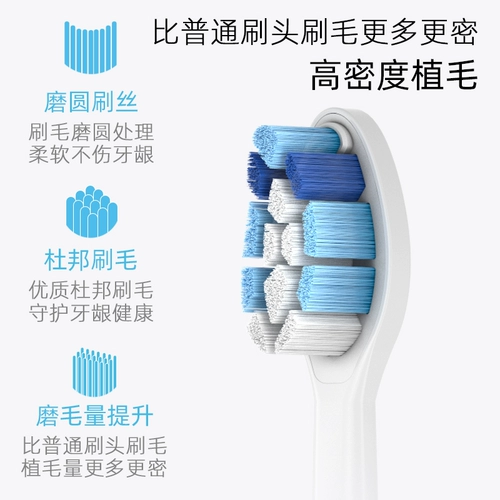 AO Song Apdate к Bohao Electric Toothbrush Head T38/T33/T31/2995/2403 Мягкая волосатая универсальная запасная щетка головка